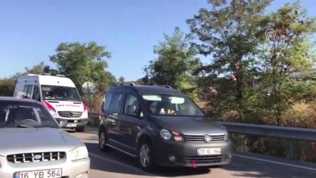 Bursa-İnegöl Yolunda Trafik Kazası (2)