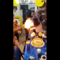 Küçük Kızın Doğum Günü Kabusa Döndü