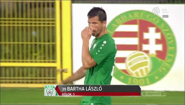 1-4 László Bartha Goal Hungary NB I - 06.09.2017 Paksi FC 1-4 Videoton FC