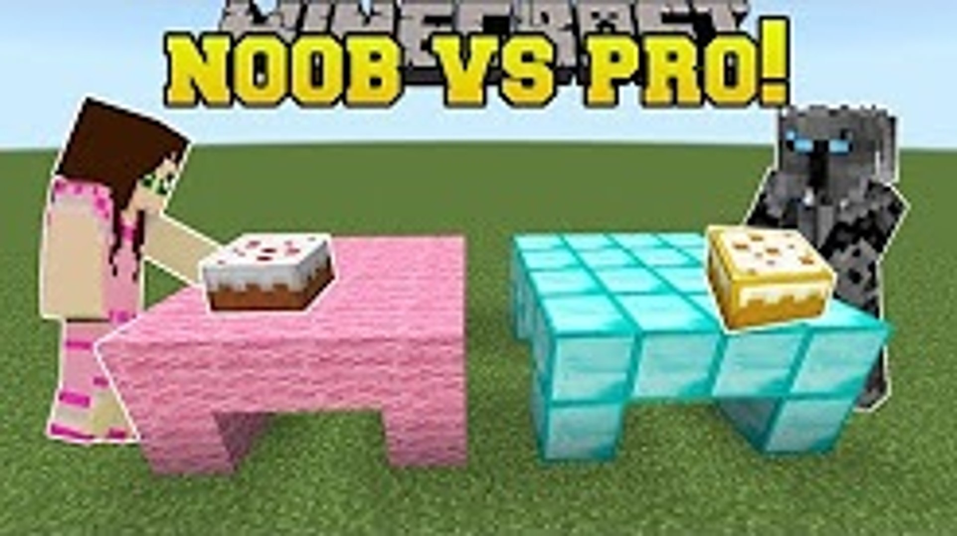 Popularmmos Minecraft Noob Vs Pro Party Games Mini Game