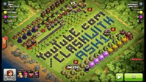 Clash Of Clans TH9 Two Anti 3 Star War Base Designs 2nd Sweeper Clash With Ash Clash Royal