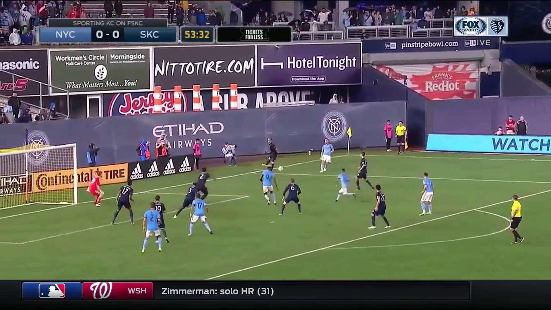 ⁣Highlights- New York City FC vs. Sporting Kansas City - September 6, 2017