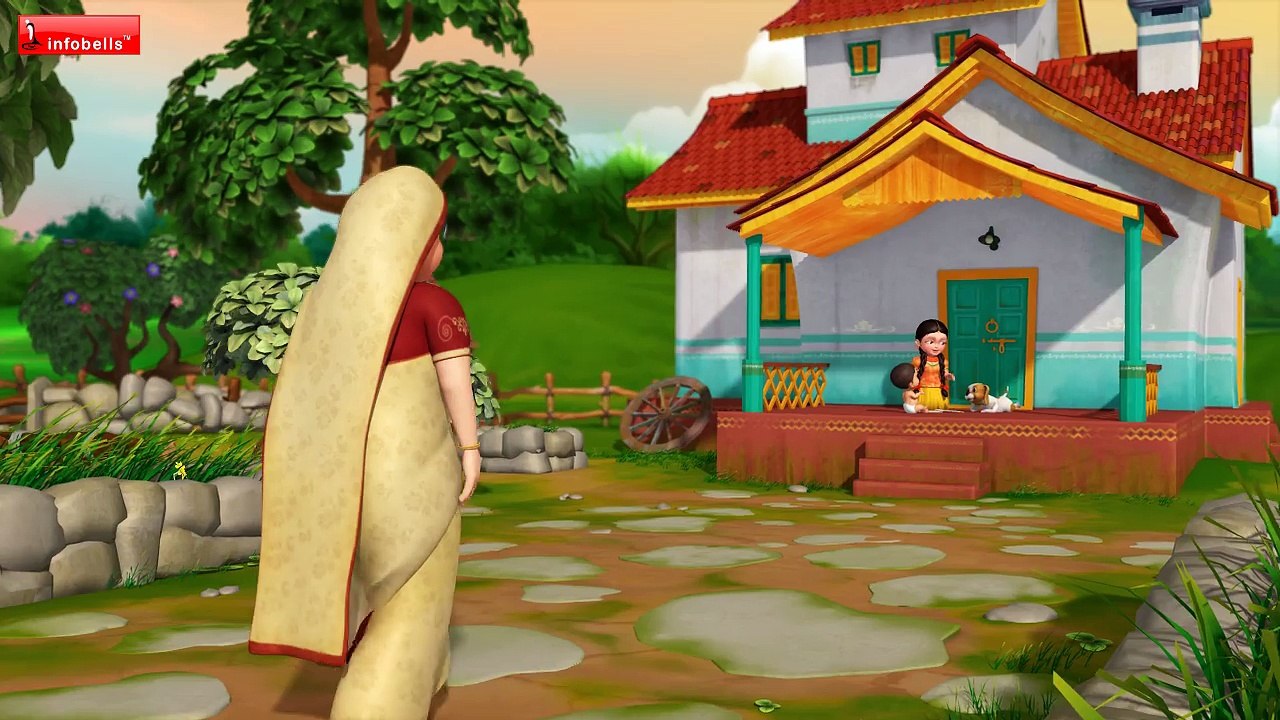 Dadi maa (Grandmother) |Hindi Rhymes for Children | InfobellsHindi Rhymes