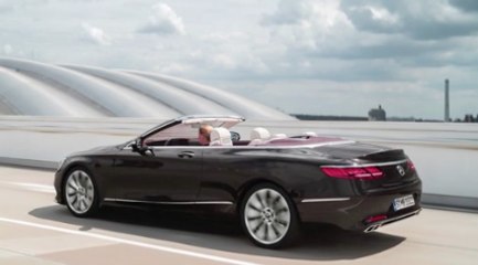 Download Video: VÍDEO: Así es el nuevo Mercedes Clase S Cabrio 2018