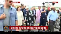 Bakan Çavuşoğlu, Emine Erdoğan ile birlikte Bangladeş