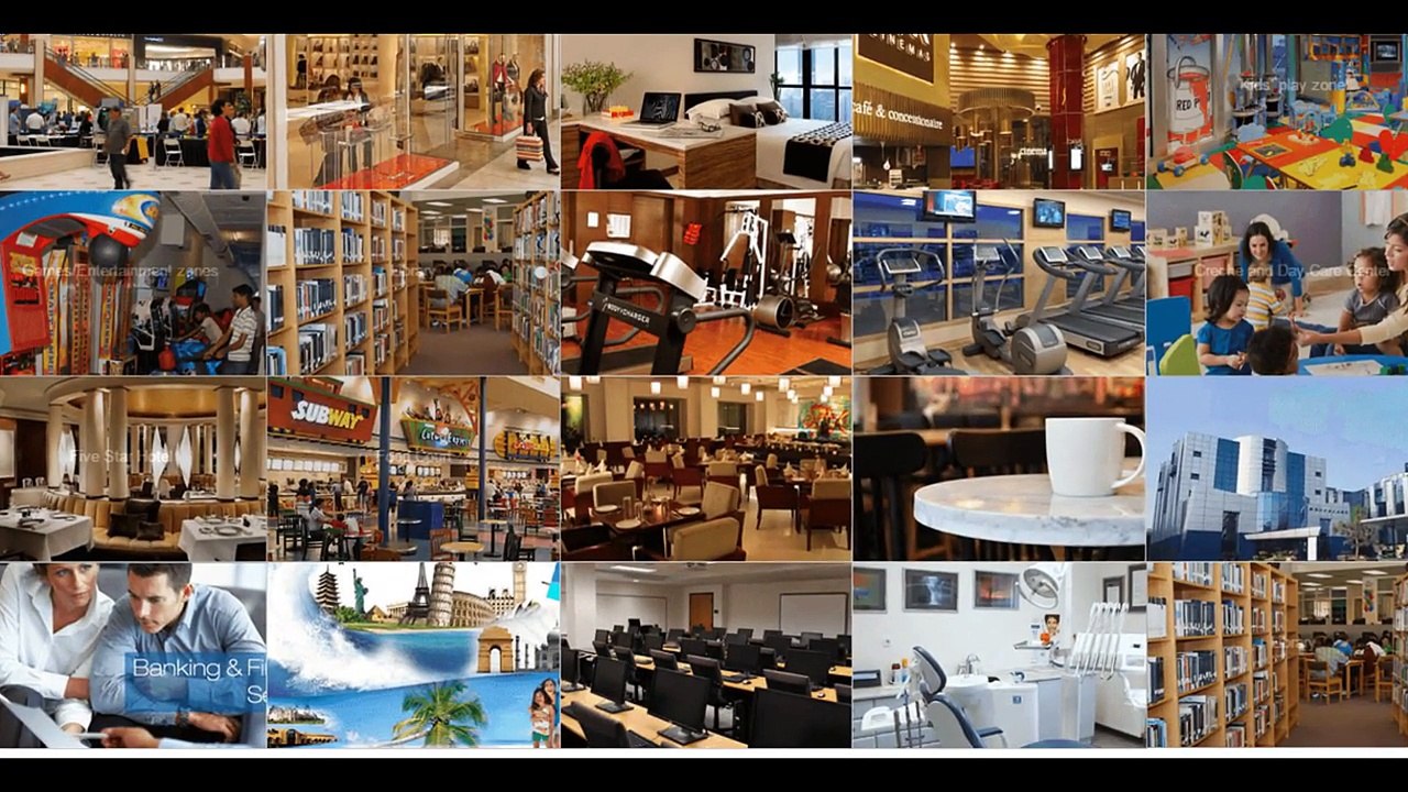 Gaur City Center Noida Extension commercial Mall