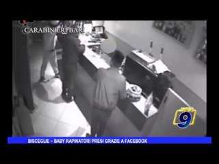 Bisceglie | Baby rapinatori presi grazie a facebook