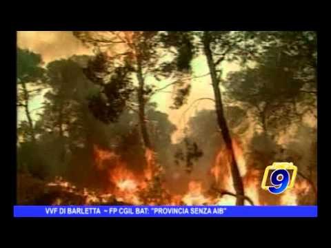 VVF di Barletta | FP CGIL BAT: Provincia senza AIB