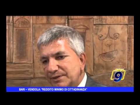 Bari | Vendola: reddito minimo di cittadinanza