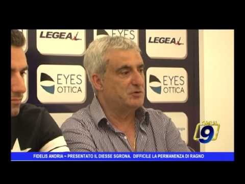 Fidelis Andria | Presentato il diesse Sgrona. Difficile la permanenza di Ragno