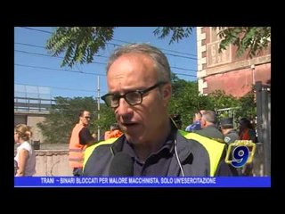 Trani | Binari bloccati per malore macchinista, solo un'esercitazione