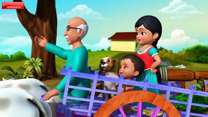 தாத்தா தாத்தா தை | Tamil Rhymes for Children | Grandpa Song | Infobells