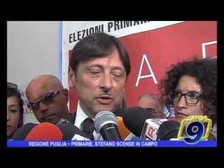 REGIONE PUGLIA | Primarie, Stefano scende in campo