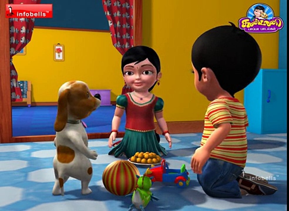 Vatamaana Thatu - Tamil Rhymes 3D Animated