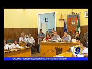 GALLIPOLI | Turismo "maleducato" la protesta dei cittadini