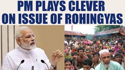Modi in Myanmar:PM expresses concern over violence in Rakhine state | Oneindia News