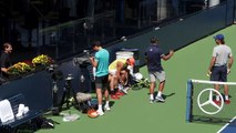 Rafael Nadal Practice at US Open, 30 Aug. 2017