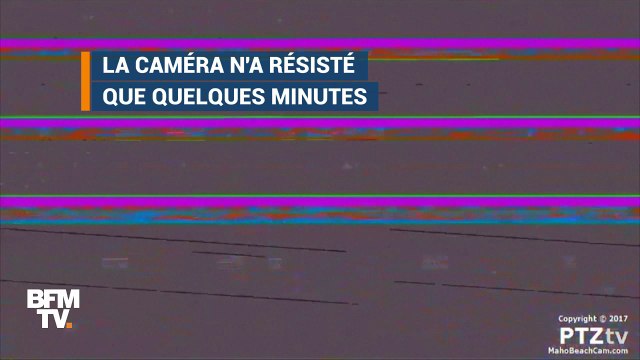 Ces images filmées pendant l’ouragan Irma à Saint-Martin