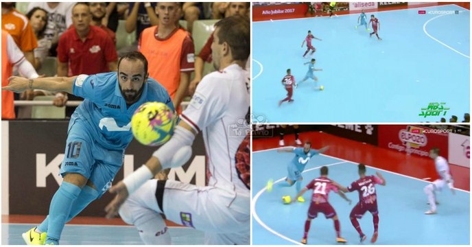 Ricardinho faz golo de letra que deixou comentador espanhol louco... e não é para menos!