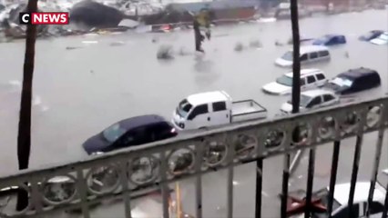 95% de l'île de Saint-Martin a été détruite après le passage de l'ouragan