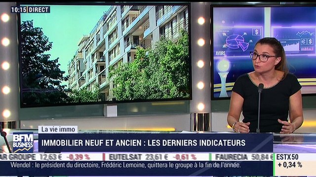 Marie Coeurderoy : Les derniers indicateurs de l'immobilier du neuf et de l'ancien - 07/09