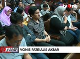 Patrialis Akbar Divonis Delapan Tahun Penjara