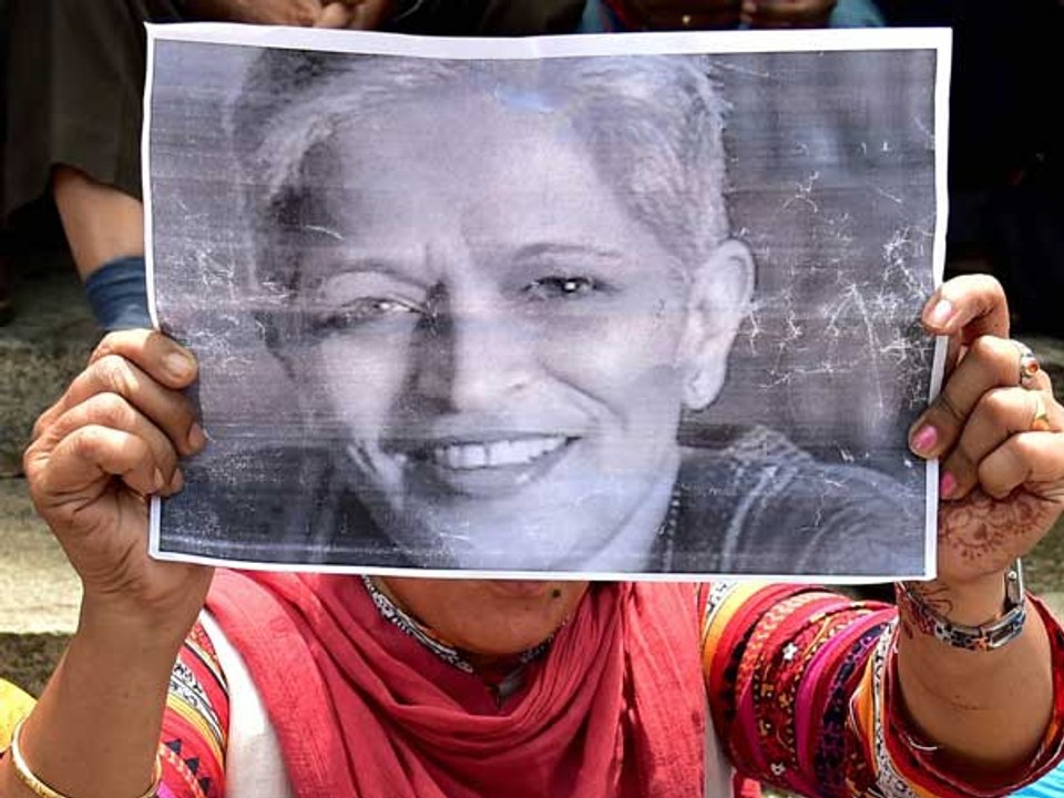 Gauri lankesh : killers had followed her for a last 15 days..