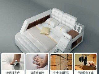 Cet incroyable lit multifonction est une véritable aire de jeux pour adultes dont vous bougerez plus