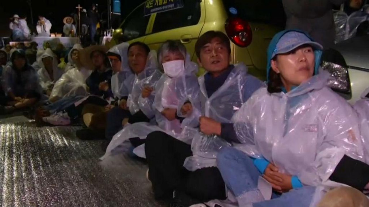 Südkorea: 38 Verletzte bei Anti-THAAD-Protesten