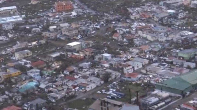Vu du ciel : Saint-Martin dévastée après l'ouragan Irma
