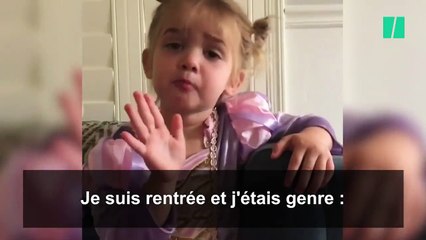 Cette petite fille est géniale