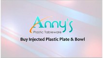 Buy Plastic Plates Disposable -  Annysplastictableware.com