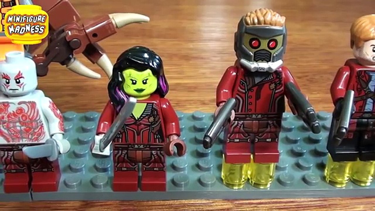 LEGO Marvel : Guardians of the Galaxy Minifigures - Showcase