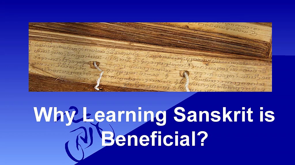 Why Learning Sanskrit is Beneficial