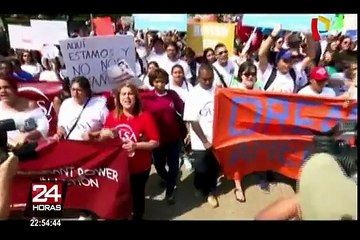 Siguen las protestas en EEUU por derogación del DACA
