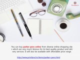 Buy Personalized Parker Ball Pens with Name Printing Online in India