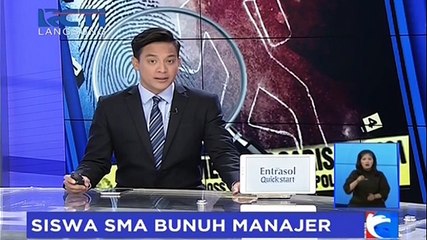 Pelajar SMA Bunuh Manajer BUMN