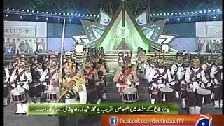 Solo Drum Performance of Pak Army at GHQ Rawalpindi on Defense Day 2017