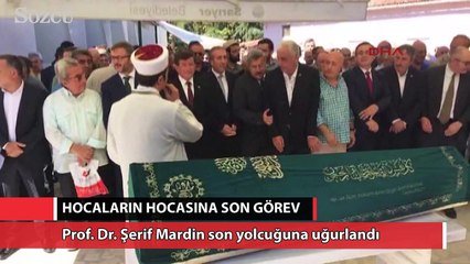 Prof. Dr. Şerif Mardin son yolcuğuna uğurlandı