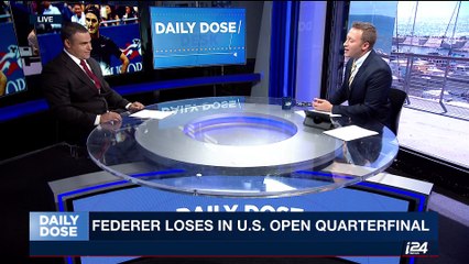 DAILY DOSE | Federer loses in U.S. open quarterfinal | Thursday, September 7th 2017