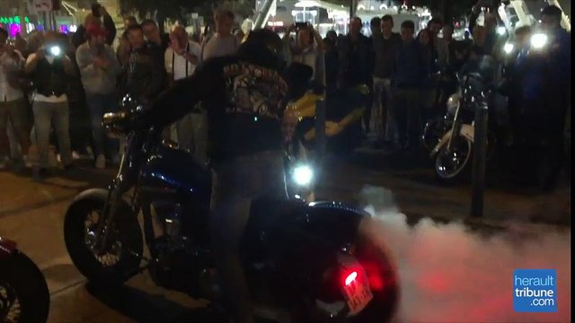 Une série de burns par les Brescoudos au Cap d'Agde 2017