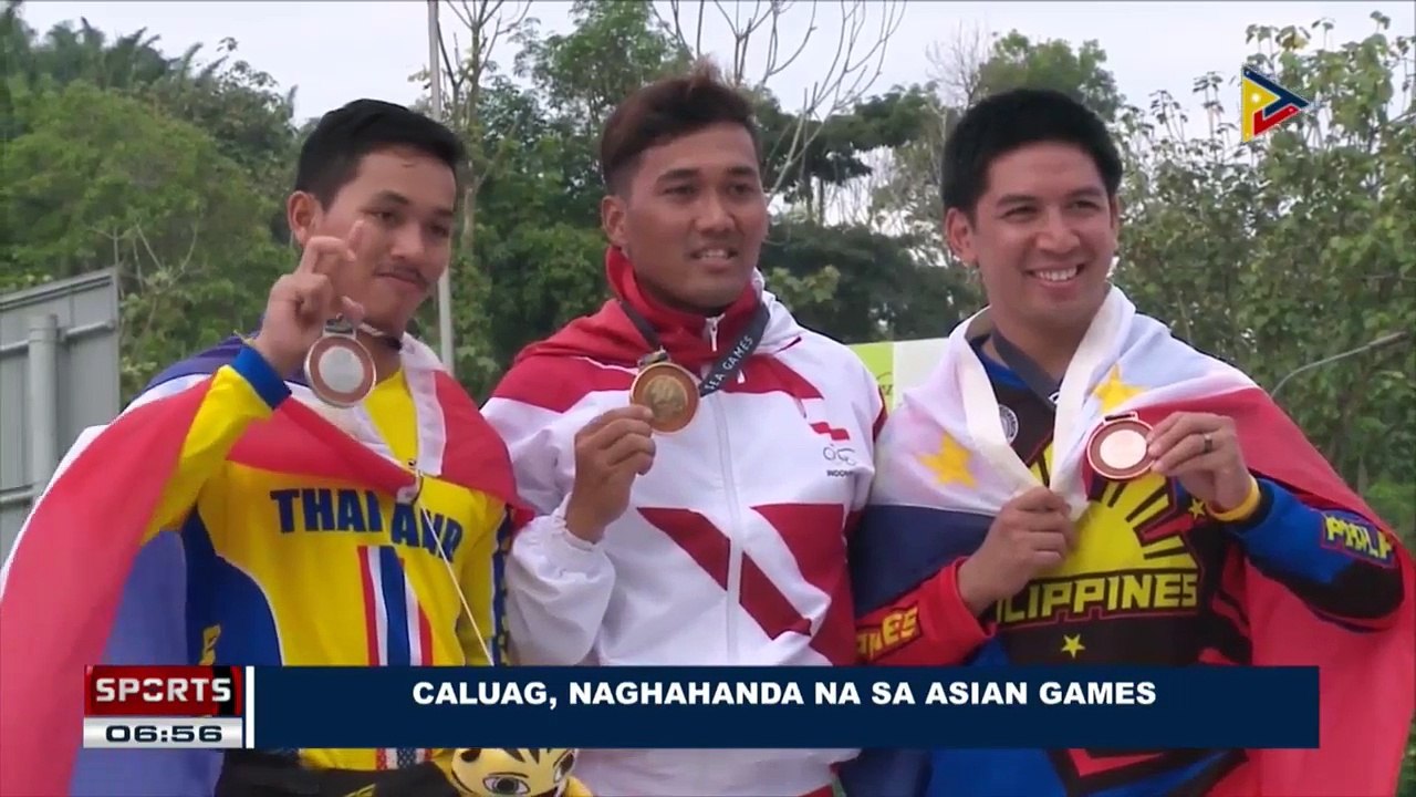 SPORTS BALITA: Caluag, naghahanda na sa Asian Games