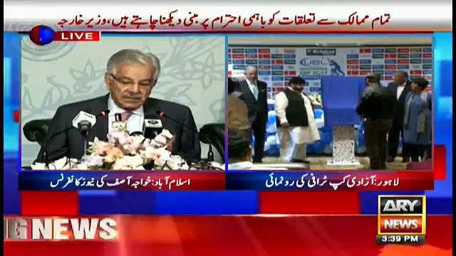 War against terrorism is a war of our survival, says Khawaja Asif