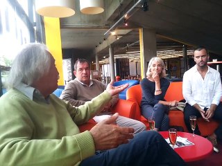 Périgueux, le 7 septembre 2017. Le préhistorien Jean-Michel Geneste présente le film en 3D sur la grotte Chauvet