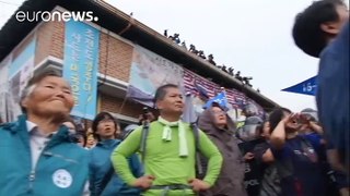 Sistema antimíssil gera protestos na Coreia do Sul -