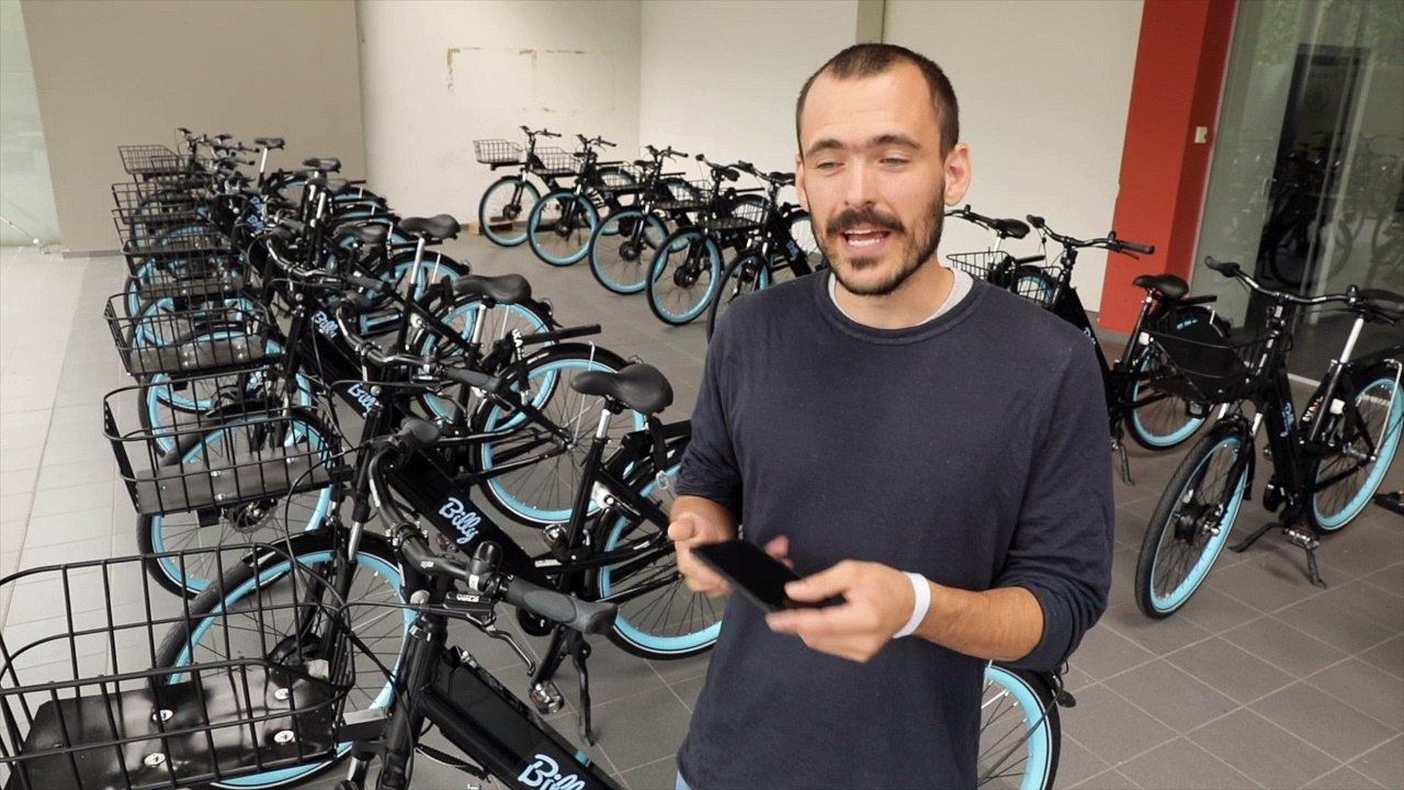 Billy, vélos électriques partagés