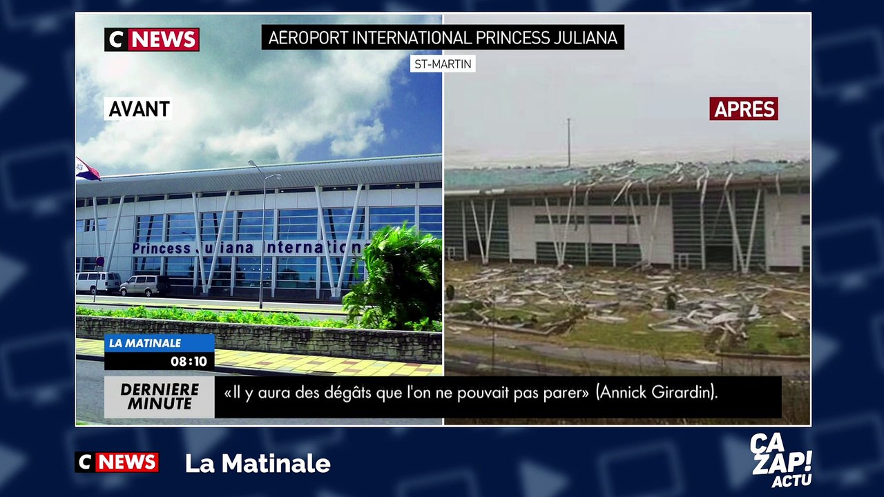 Dégâts de l'ouragan Irma : les images avant-après