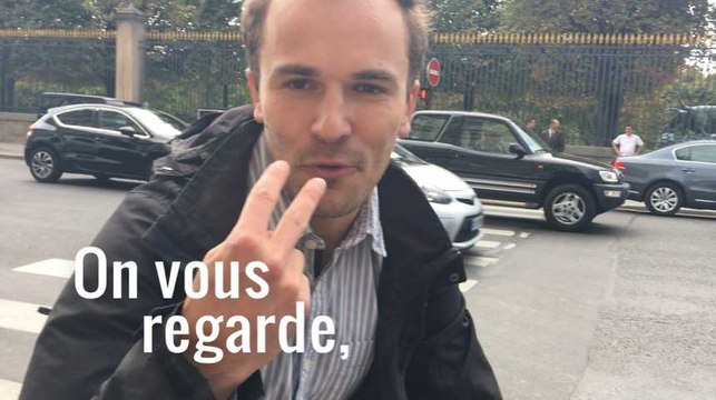 Paris : automobilistes, ce que les cyclistes ont a vous dire (en un geste)