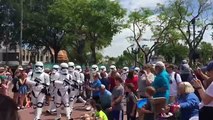 Captain Phasma Leads First Order Stormtroopers on March at Disneys Hollywood Studios