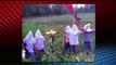 Photo Surfaces Showing Iowa Students in White Hoods With Burning Cross
